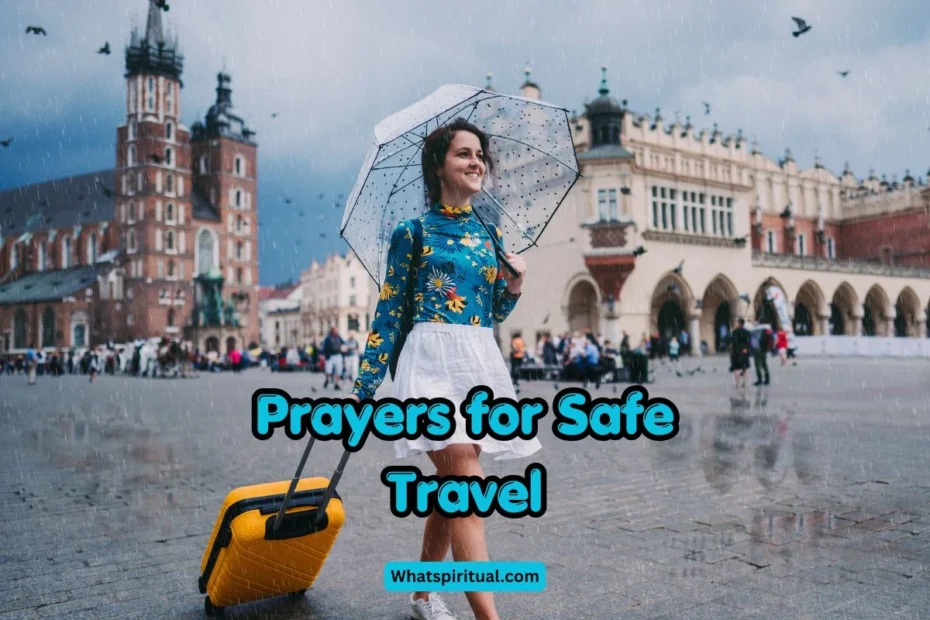 Uplifting Prayers for Safe Travel